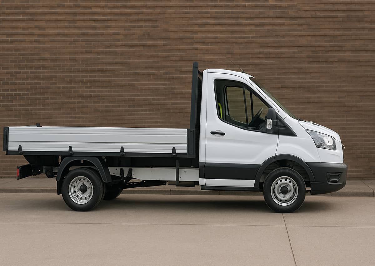 Flatbed truck available for hire